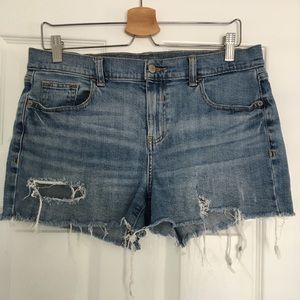 Old Navy Distressed Jean Shorts